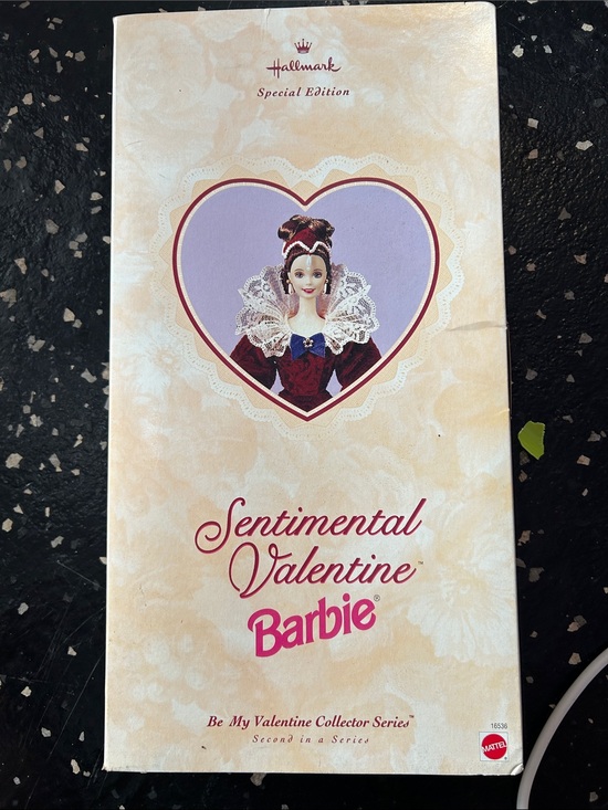 Barbie Other - Barbie Sentimental Valentine Collector Doll - Cream, Pink, Red, Purple
